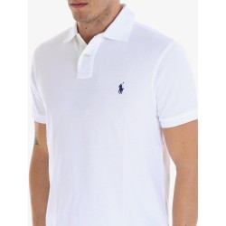Cotton piquet polo shirt