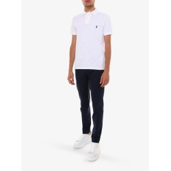 Cotton piquet polo shirt