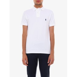 Cotton piquet polo shirt
