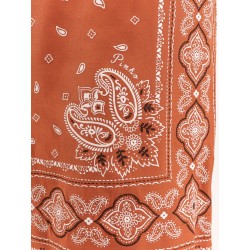 Viscose shorts with bandana print