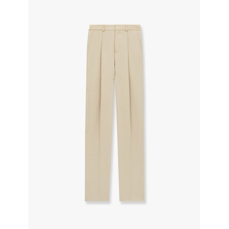 Wool tuxedo trouser with silk lining