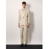 Wool tuxedo trouser with silk lining