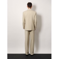 Wool tuxedo trouser with silk lining