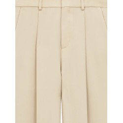 Wool tuxedo trouser with silk lining
