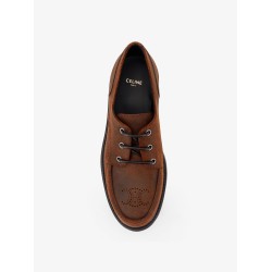 Derby 35 waxed suede Lace Up shoe