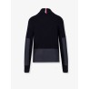 Wool turtleneck sweater with nylon inserts