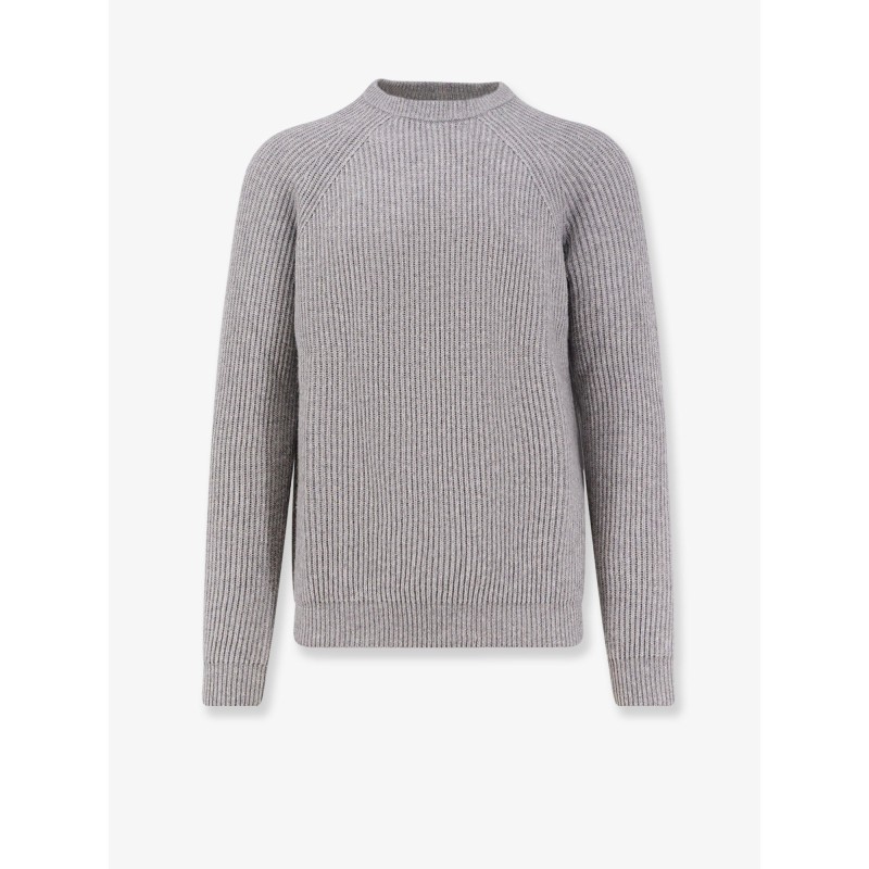 Flanella wool and cashmere sweater