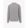 Flanella wool and cashmere sweater