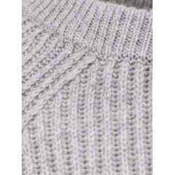 Flanella wool and cashmere sweater