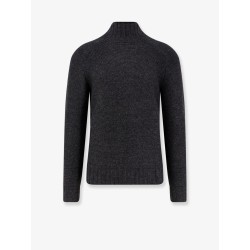 Links wool and cashmere mock turtleneck