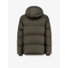 Nylon hooded down jacket