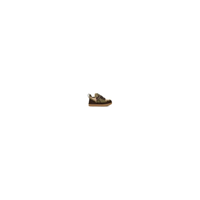 Lowmel suede and nylon sneakers
