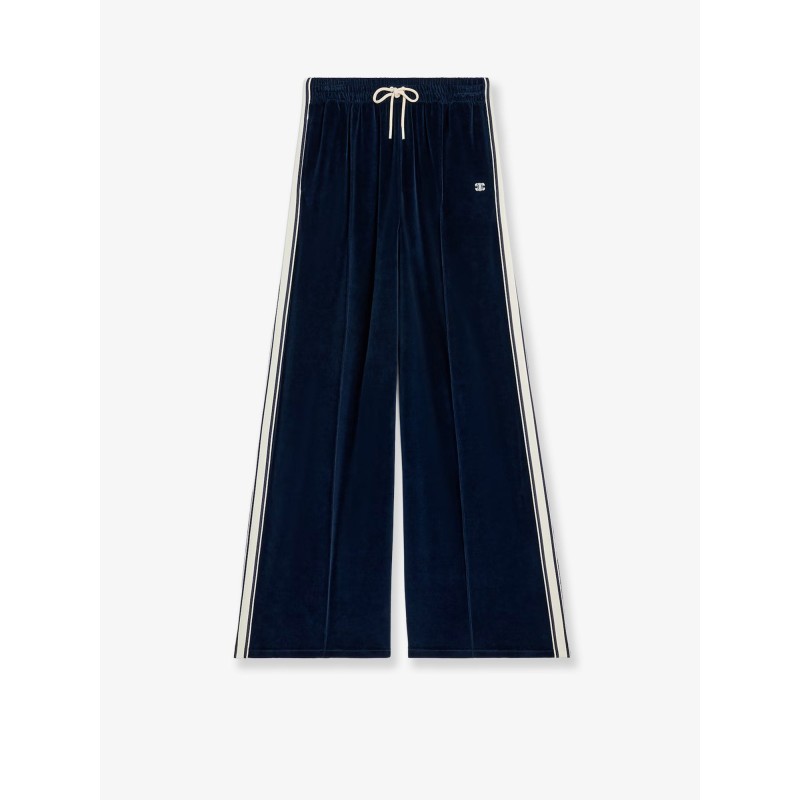 Chenille Jogging Trousers with Triomphe embroidery