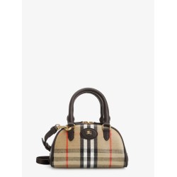 Burberry Check coated canvas shoulder bag