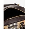Burberry Check coated canvas shoulder bag