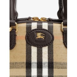 Burberry Check coated canvas shoulder bag