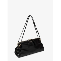 Leather shoulder bag
