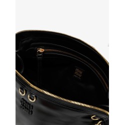 Leather shoulder bag