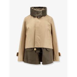 Cotton and nylon jacket
