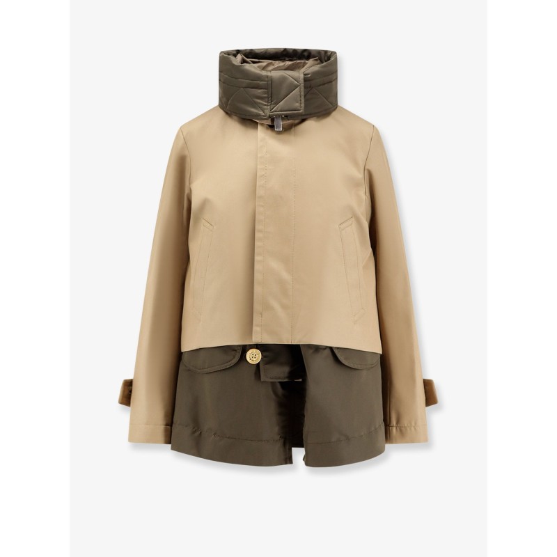 Cotton and nylon jacket