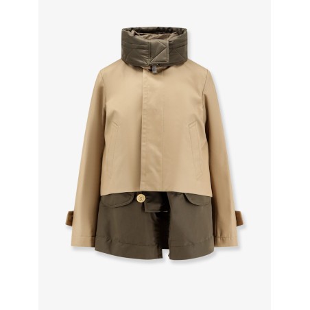 Cotton and nylon jacket