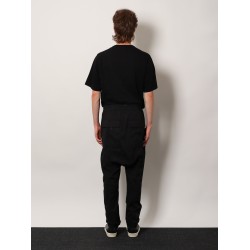 Drawstring Long certified cotton trousers