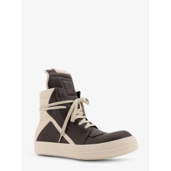 Geobasket high-top leather sneakers