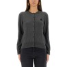 "MONA" CARDIGAN WITH LOGO