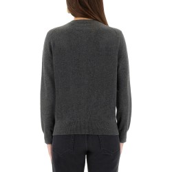 "MONA" CARDIGAN WITH LOGO