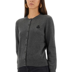 "MONA" CARDIGAN WITH LOGO