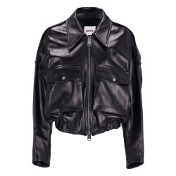 LEATHER JACKET "OWEY"
