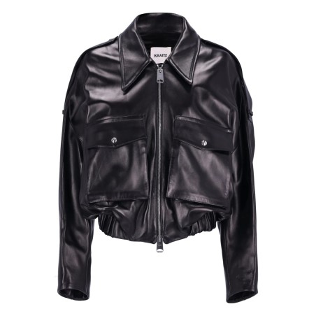LEATHER JACKET "OWEY"