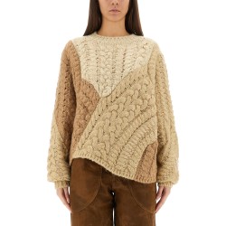 PATCHWORK "DARYL" SWEATER