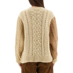 PATCHWORK "DARYL" SWEATER