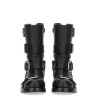 LEATHER BOOT WITH BUCKLES
