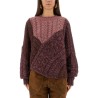 PATCHWORK "DARYL" SWEATER
