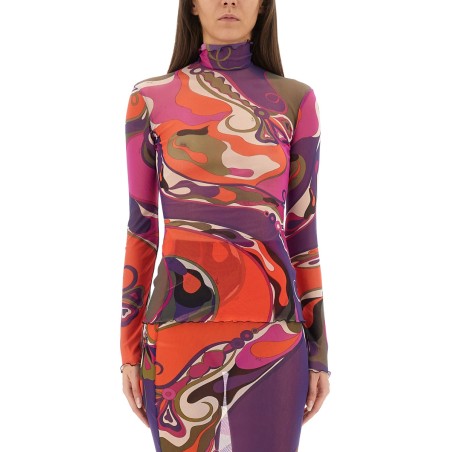 ORCHID PRINT TOP