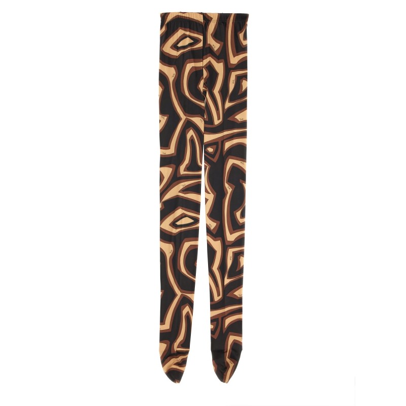 LABYRINTH PRINT TIGHTS