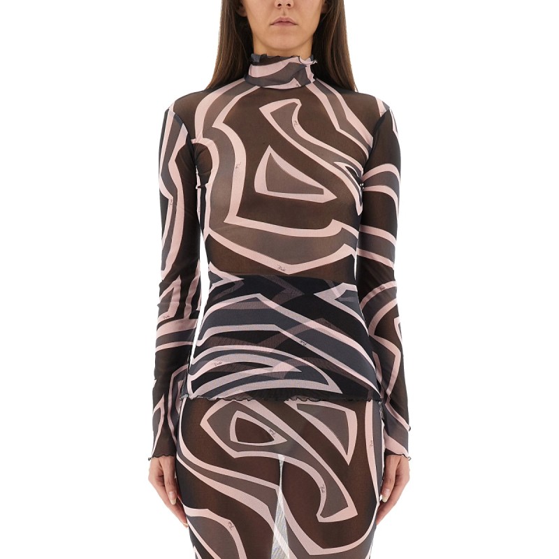 LABYRINTH PRINT TOP