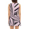 IRIS PRINT MINI DRESS