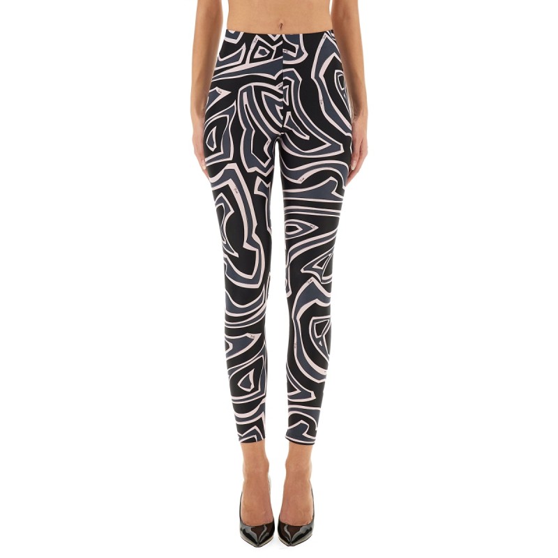 LABYRINTH PRINT LEGGINGS
