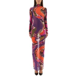 ORCHID PRINT DRESS