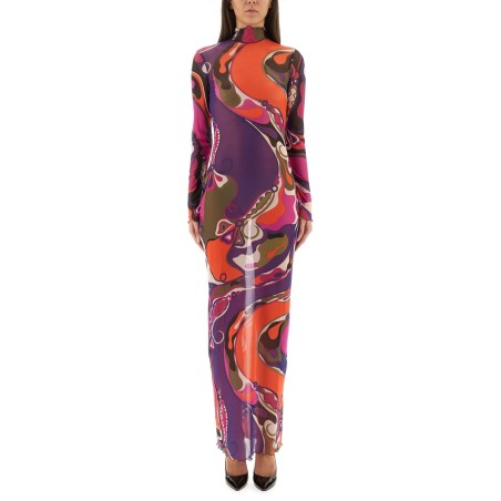 ORCHID PRINT DRESS