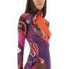 ORCHID PRINT DRESS