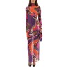 ORCHID PRINT DRESS