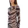 LABYRINTH PRINT DRESS