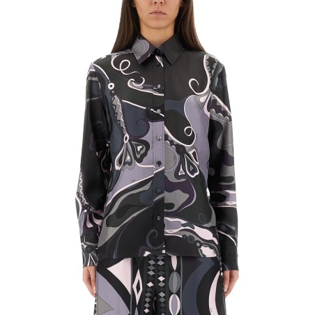 ORCHID PRINT SHIRT