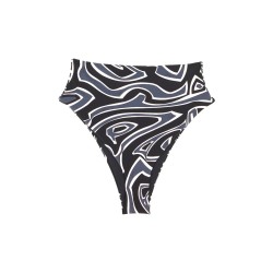 MARBLE PRINT BIKINI BOTTOM