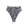 MARBLE PRINT BIKINI BOTTOM