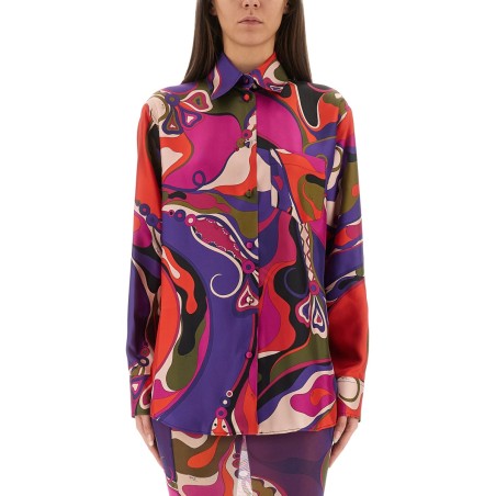 ORCHID PRINT SHIRT